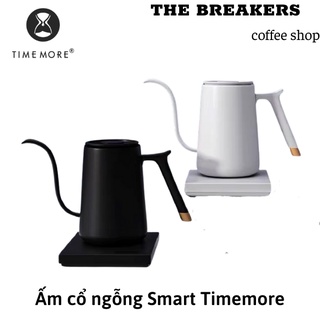 Ấm điện pour over smart mini timemore ấm rót drip cao cấp tích hợp bếp điện thông minh
