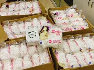 Bông Tẩy Trang Bella 500 Miếng