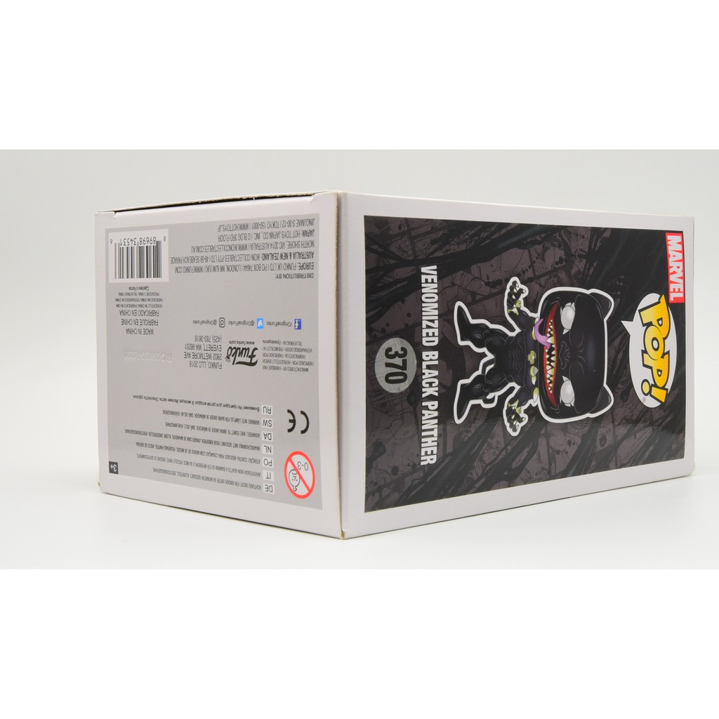 Mô hình nhân vật Funko Pop! Marvel Venom Venomized Black Panther GameStop Exclusive #370