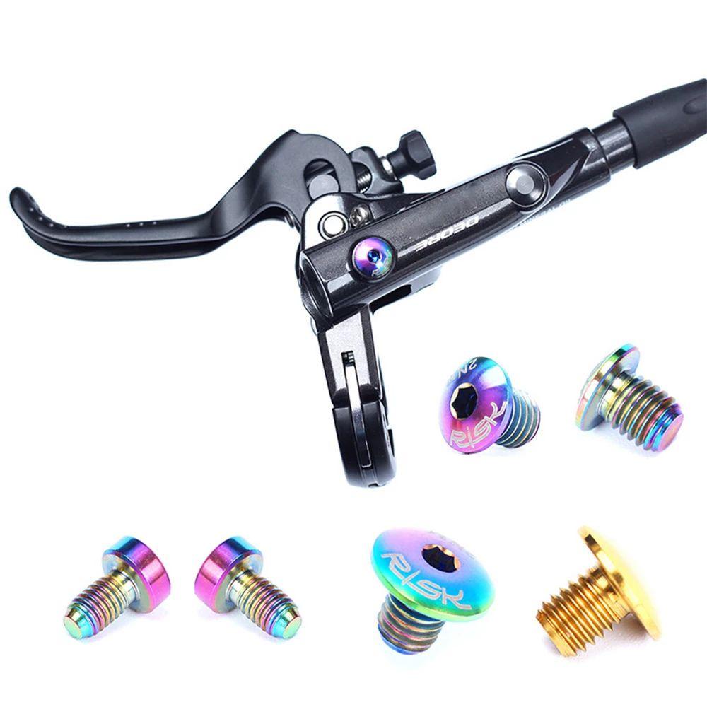 Ốc Vít Cố Định Đĩa Xe Đạp Bằng Hợp Kim Titan Siêu Bền Tiện Dụng