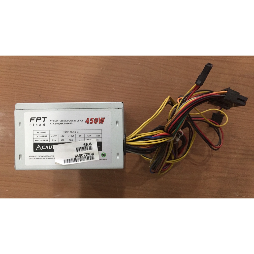 1 Nguồn máy tính PC hỏng, nguồn đồng bộ cho AE lấy linh kiện