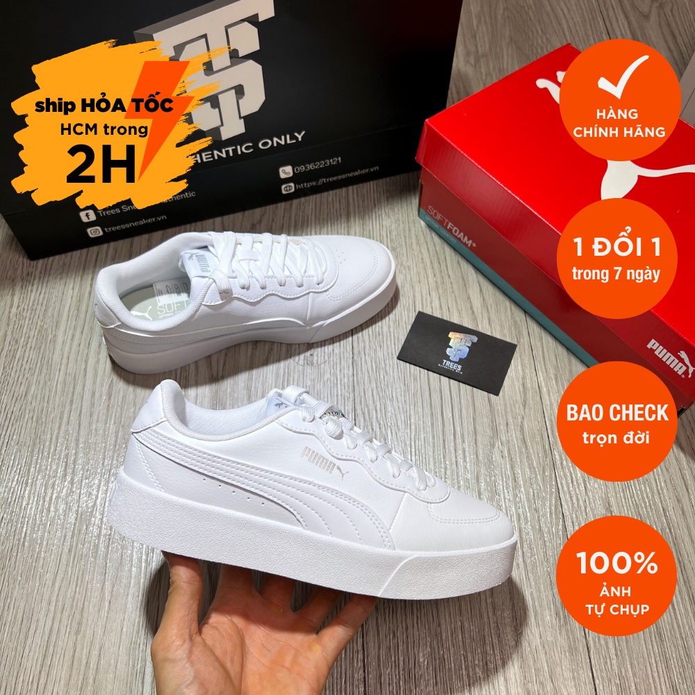Giày thể thao PUMA SKYPE CLEAN ALL WHITE 380147 02