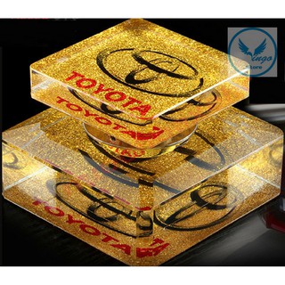 Nước hoa pha lê xe hơi sang trọng logo ô tô