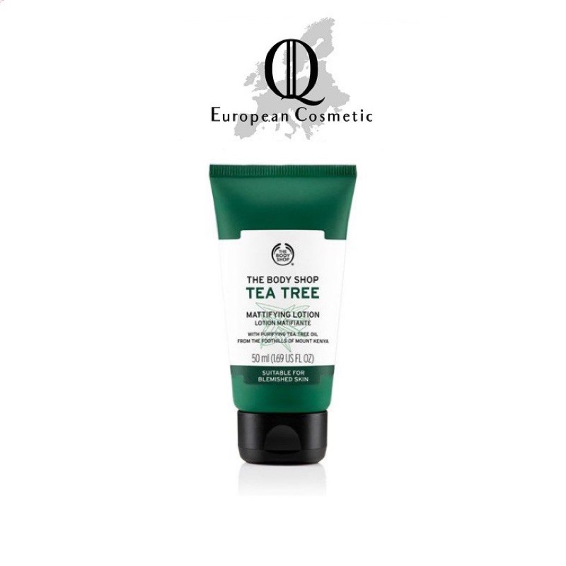 Sữa Dưỡng Ẩm Da Mụn Tea Tree Mattifying Lotion The Body Shop 50ML