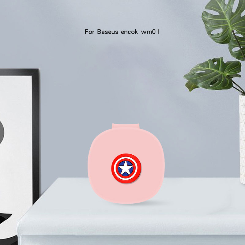 MARVEL Vỏ Bảo Vệ Hộp Sạc Tai Nghe Airpods 01 Chống Rơi Baseus Wm01