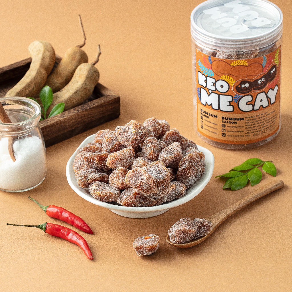 Kẹo me cay 400g đồ ăn vặt Hà Nội vừa ngon vừa rẻ
