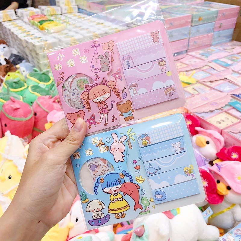 COMBO GIẤY NOTE+STICKER