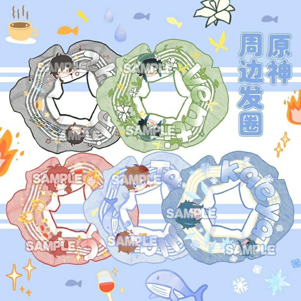 Dây Cột Tóc Hóa Trang Nhân Vật Anime Dễ Thương