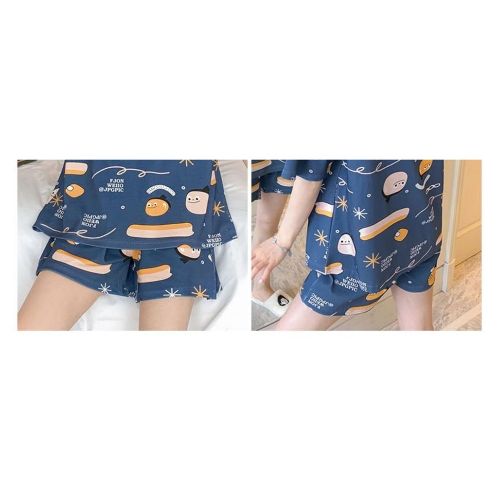 Đồ Bộ Nữ Mặc Nhà Đồ Bộ Thun Mặc Mùa Hè Tay Ngắn Đủ Size - Đồ Bộ Dễ Thương Nhiều Mẫu Nhiều Hình BTTL104 | BigBuy360 - bigbuy360.vn