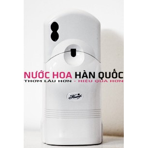 Máy xịt nước hoa tự động Hommax tặng kèm chai xịt nước hoa Aroma mùi Cafe 250ml