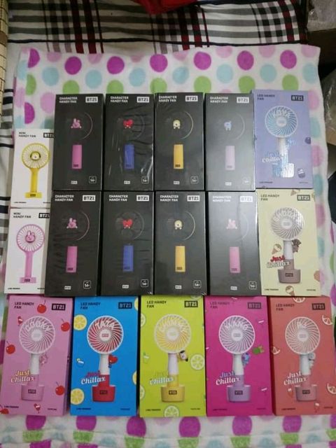 SALE RẺ CÓ SẴN QUẠT SẠC HANDY FAN BT21