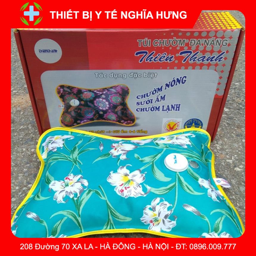 Túi Chườm Nóng Lạnh Thiên Thanh size lớn 35cm x 25cm x 7cm - Hàng Tốt Chính Hãng