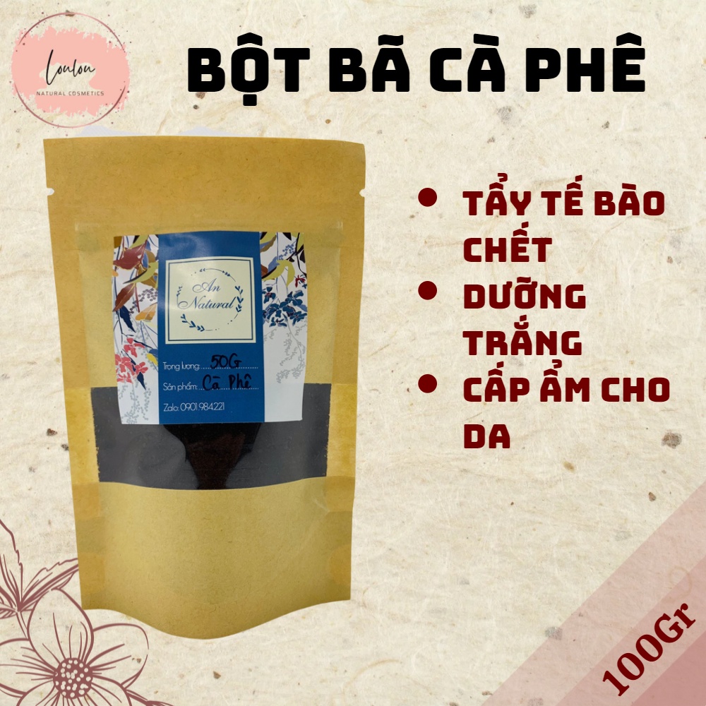 100Gr Bột Cà Phê nguyên chất Organic - Bột handmade