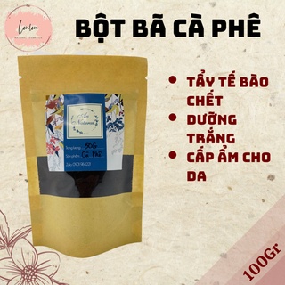 100Gr Bột Cà Phê nguyên chất Organic - Bột handmade