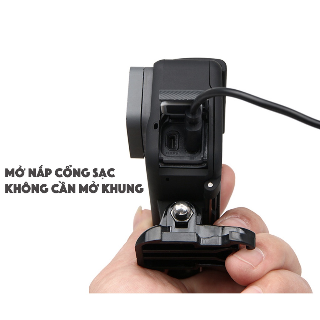 KHUNG BẢO VỆ GOPRO 7 / 6 / 5 / NEW HERO 2018 PULUZ