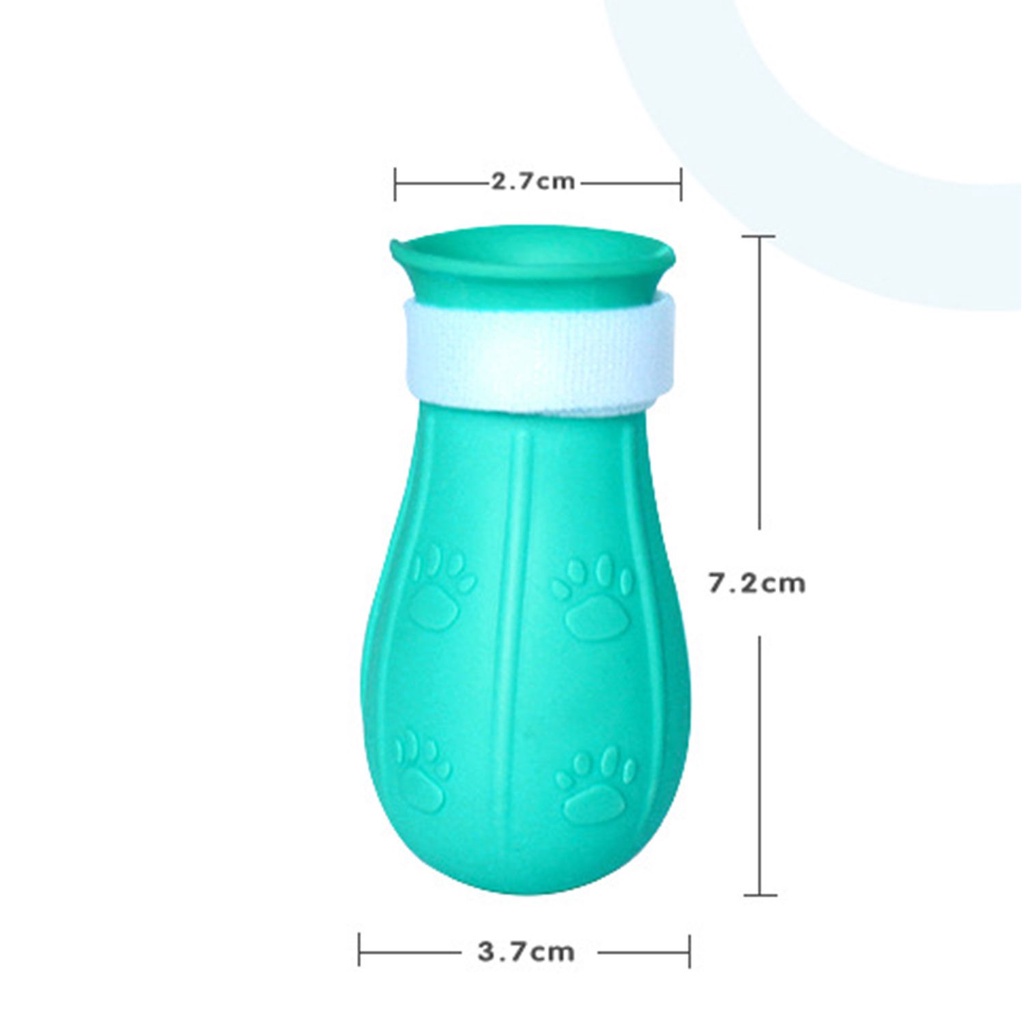 Vỏ Bọc Giày Đi Tắm/Gặt Móng Có Thể Điều Chỉnh Nhiều Màu Cho Thú Cưng