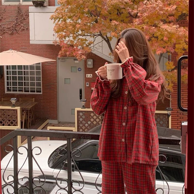 Bộ ngủ / mặc nhà pyjama dài taobao