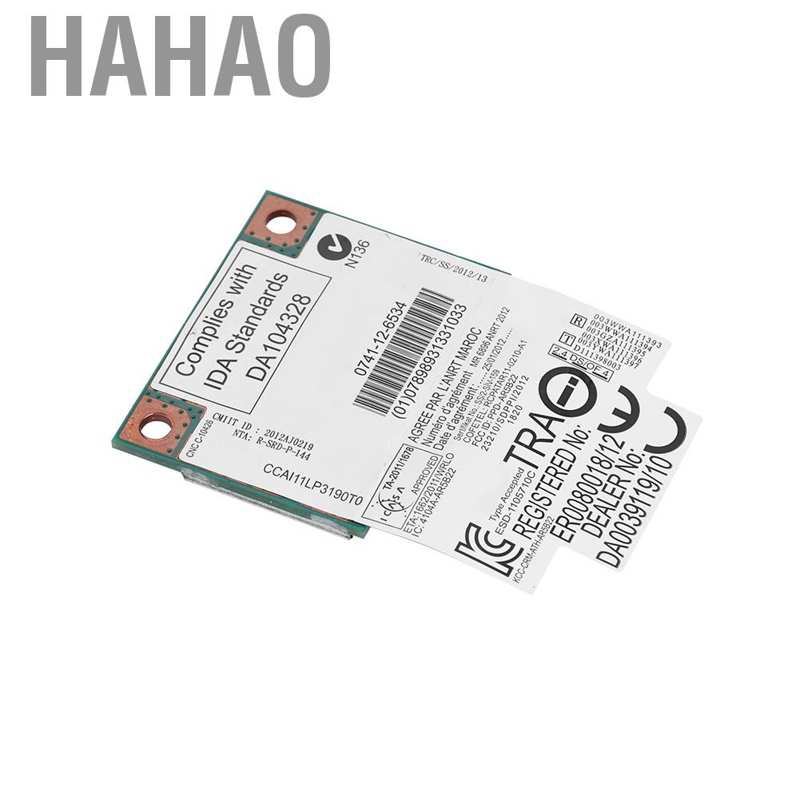 [Wholesale Price] Card Wifi Không Dây 300m 802.11b / G / N Mini Pci-E Bluetooth 4.0 + Cho Dell Asus tiện dụng | BigBuy360 - bigbuy360.vn