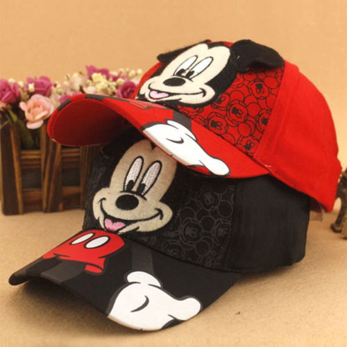 Mũ lưỡi trai hình chuột Mickey cho bé trai và bé gái