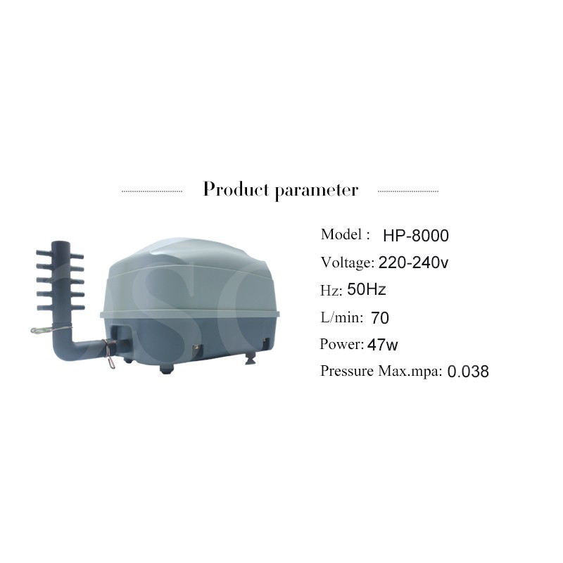 Máy sủi oxy Atman HP4000 HP8000 HP12000 thế hệ mới tiết kiệm điện !