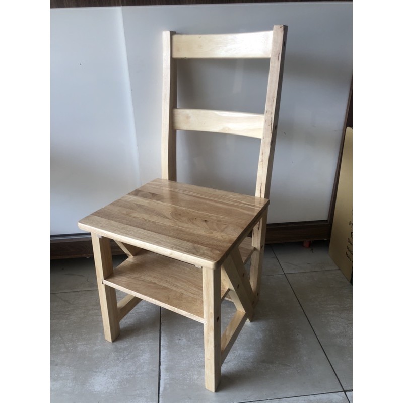 Ghế Bậc Thang Xếp Gọn Thành Ghế Ngồi ( Cao 89cm )