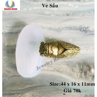 Khuôn Ve Sầu  handmade epoxy resin