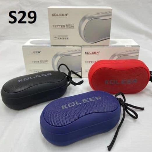 Loa bluetooth  S29 nhỏ gọn tiện dụng âm thanh sắc nét Avu14