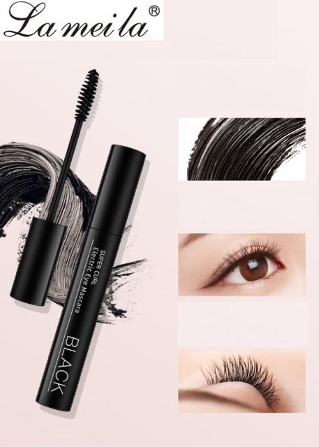 (New) Mascara Lameila Super Curl vỏ xanh đen hàng nội địa Trung