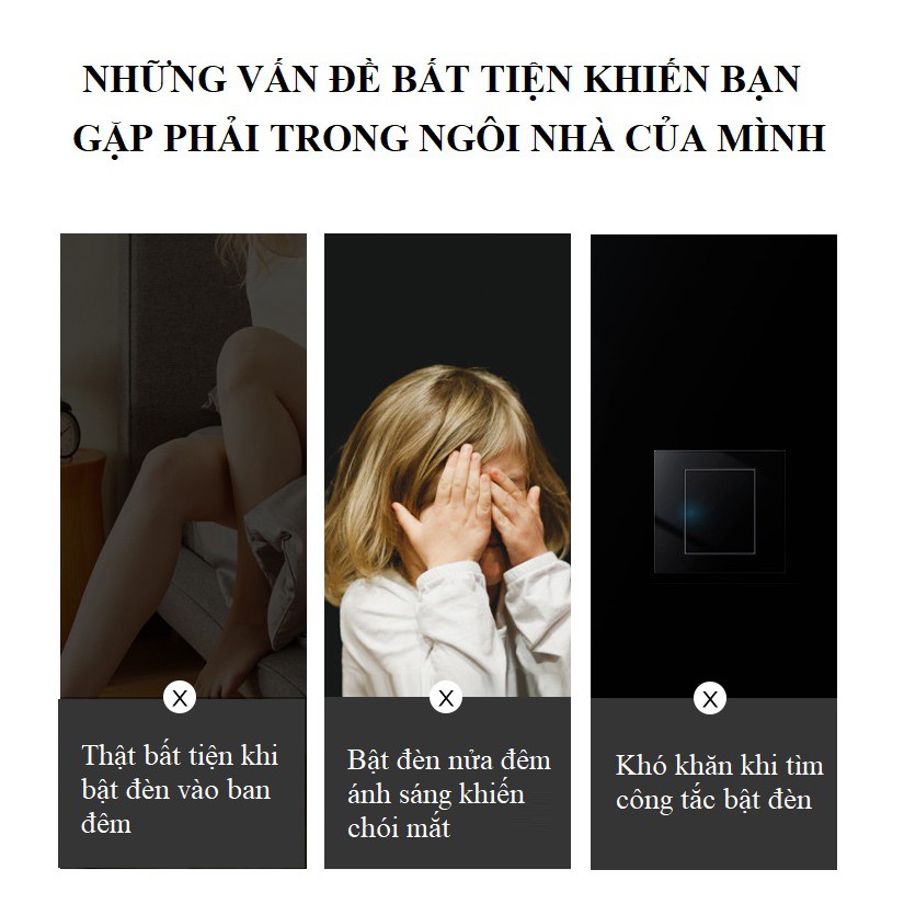 Đèn Led Cảm Ứng❤️FREESHIP❤️ Đèn Thông Minh I-01 Dán Tường, Tủ, Hành Lang