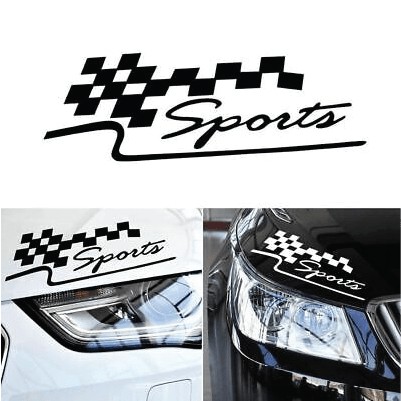 Tem Sport mind prodeced by Sports Dán Nắp Capo - Tem xe ô tô giá rẻ hà nội