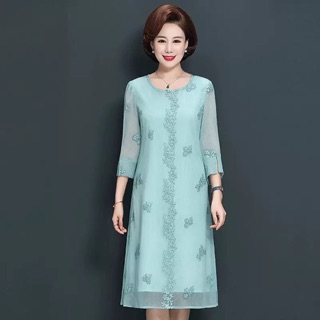 Đầm trung niên sang trọng