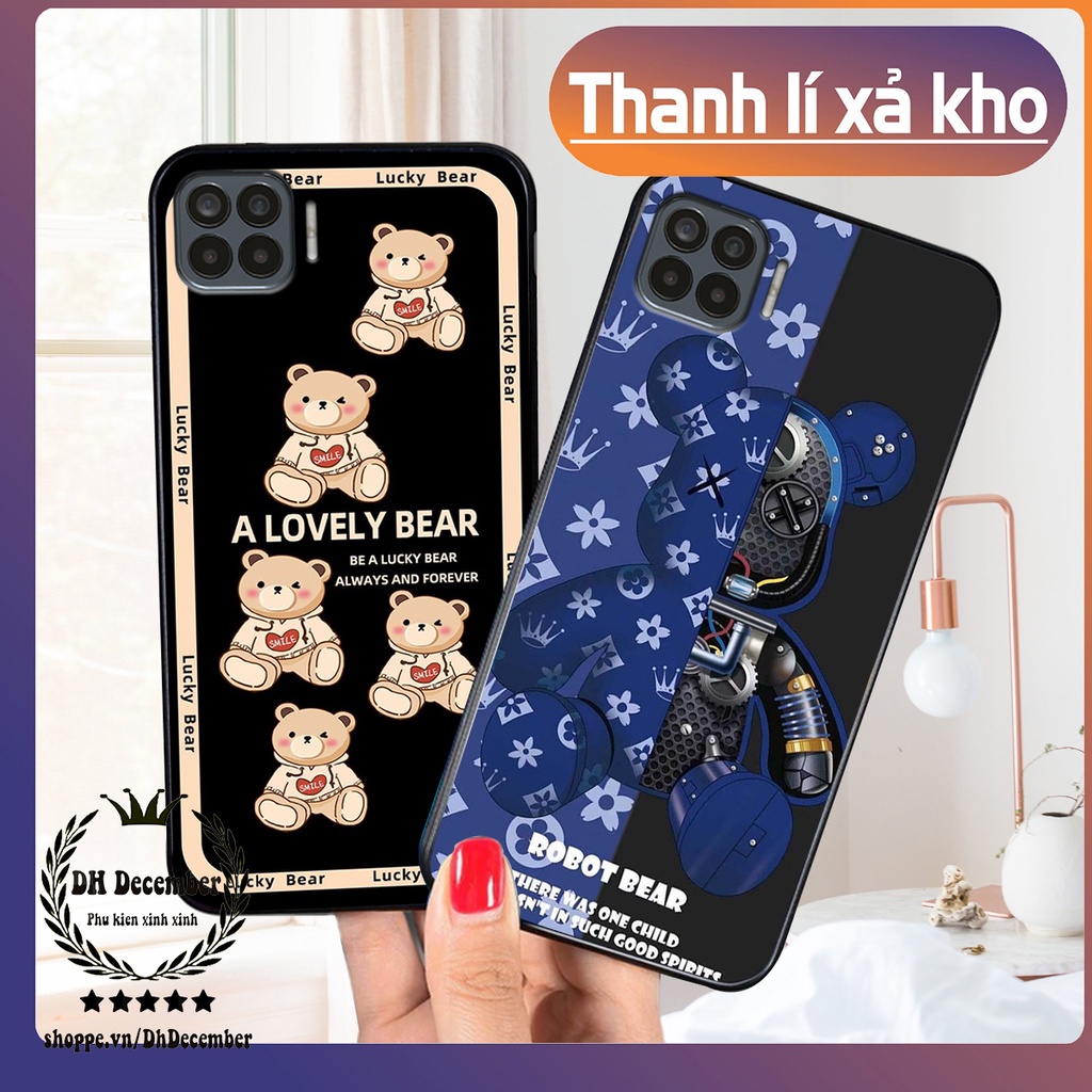 Ốp lưng Oppo A93 in hình 3D lucky, gấu Brick xinh xắn - KHÔNG NÊN BỎ LỠ