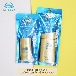 [NHẬP KHẨU-TEM PHỤ] Sữa chống nắng Anessa dưỡng da kiềm dầu bảo vệ hoàn hảo SPF50+ PA++++