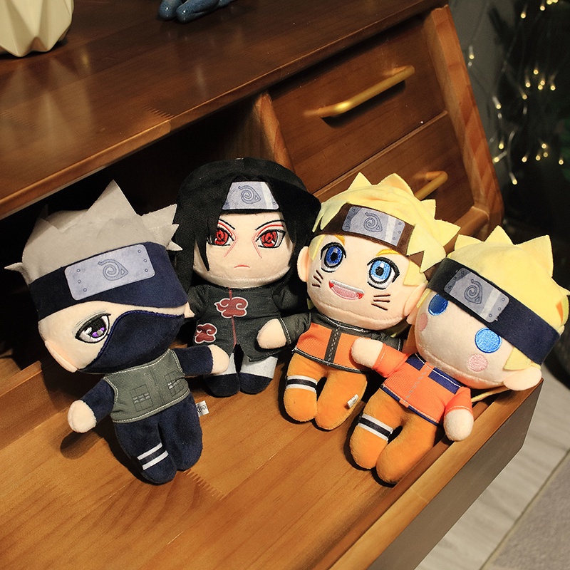 Búp Bê Nhồi Bông Hình Nhân Vật Hoạt Hình Naruto Kích Thước 20cm