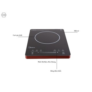 Bếp hồng ngoại Midea MIR-T2115DB