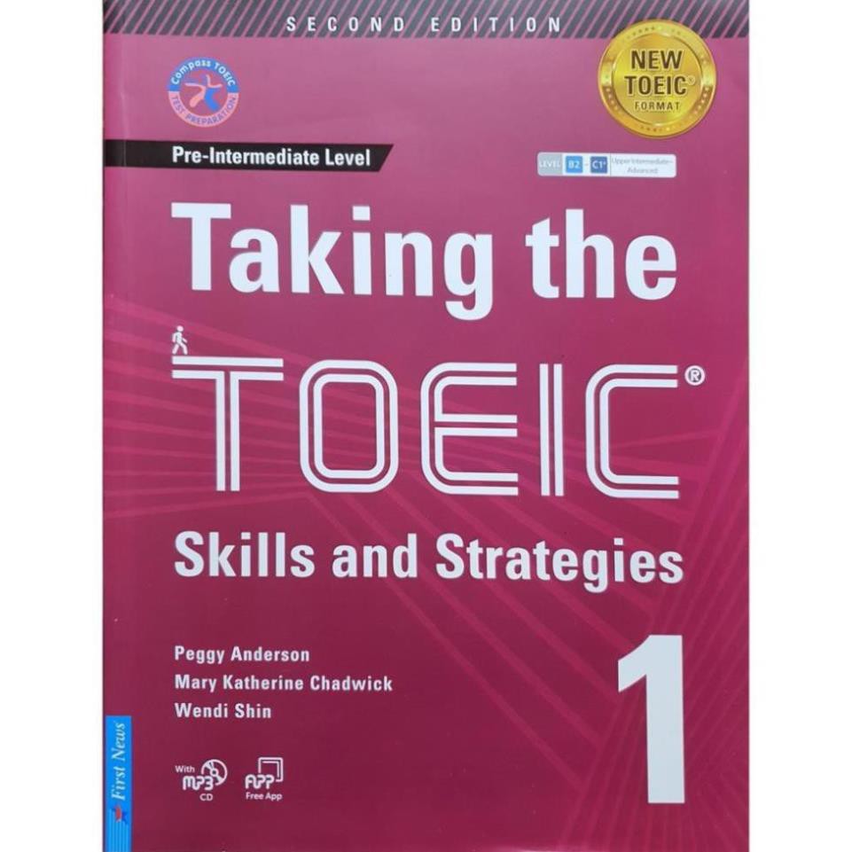 Sách First News - Combo 2 Cuốn Taking The TOEIC - Skills and Strategies 1 + 2 (Kèm 1MP3)