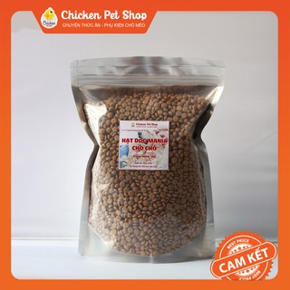 Thức Ăn Hạt Dog Mania Premium Cho Chó Gói 1Kg Túi Zip Bạc