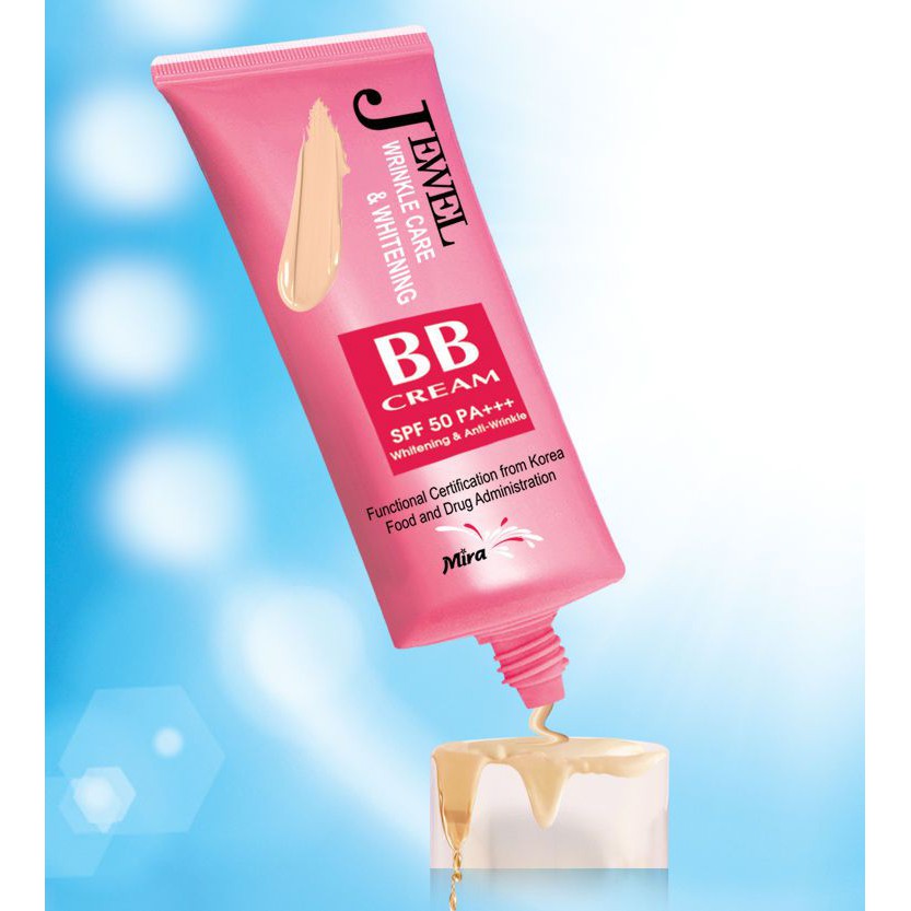 [Chính hãng] Kem lót BB đa chức năng mira SPF 50/PA 40ml