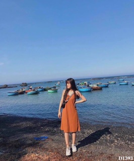 ĐẦM MAXI TRƠN HAI DÂY (KÈM HÌNH THẬT)