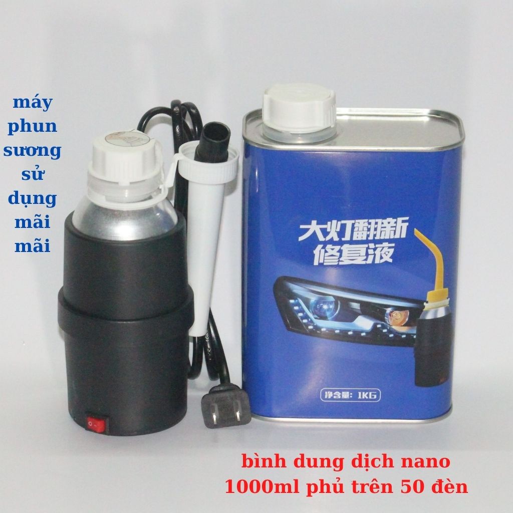 Sáng Như Mới Vệ Sinh Đánh Bóng Và Phục Hồi Choá Đèn Pha ô tô phủ nano Công Nghệ cao bảo vệ bề mặt đèn pha trên 5nam