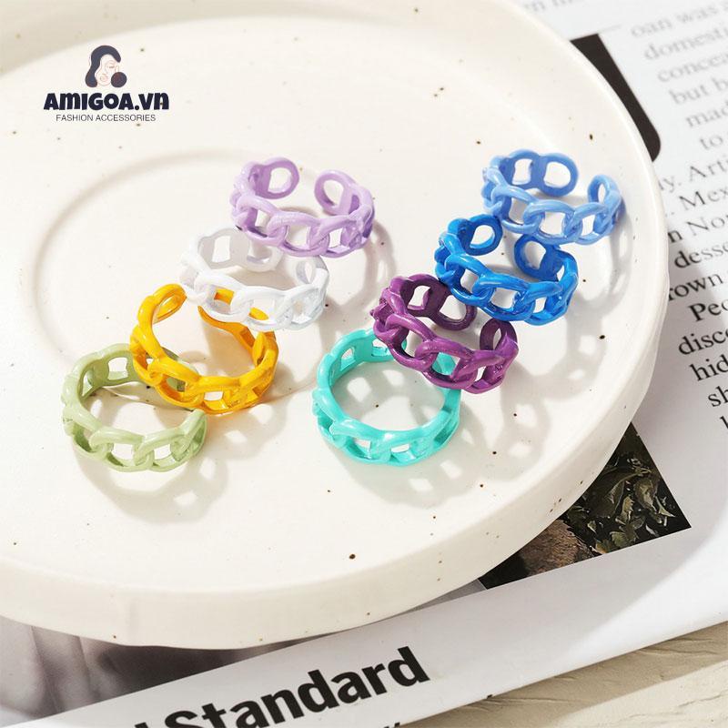 Nhẫn Hở Thiết Kế Đơn Giản Thời Trang Sáng Tạo Cho Nữ