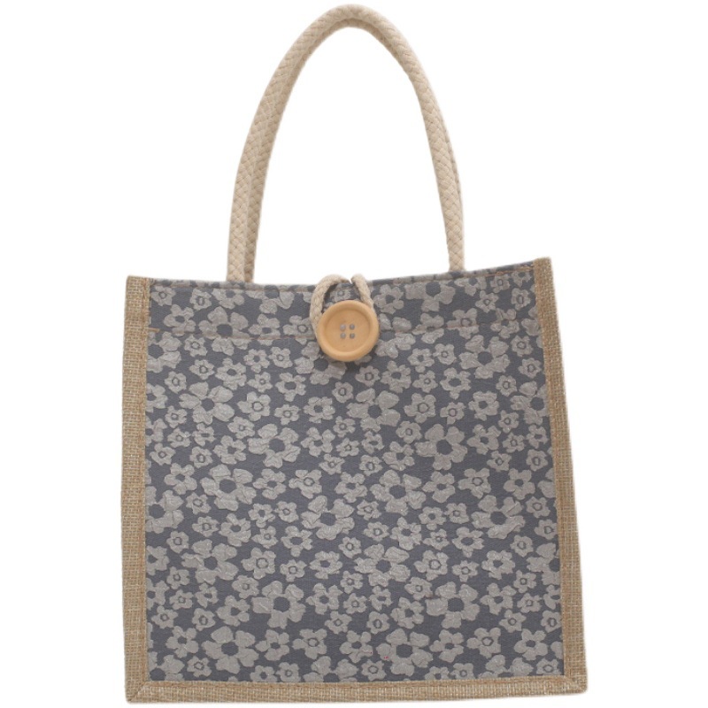 Túi tone vải lanh dáng vuông nhỏ nhắn phong cách Hàn Quốc sinh viên YM403