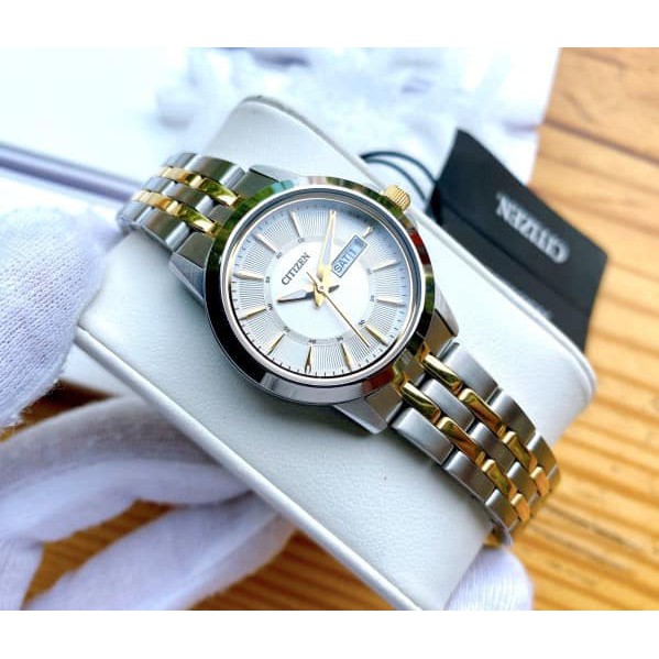 Đồng Hồ Citizen Nữ Dây Kim Loại EQ0608-55A