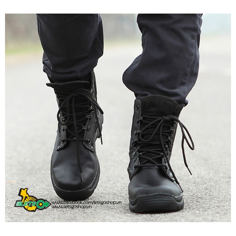 GIÀY  S W AT CỔ CAO  MÀU ĐEN | BigBuy360 - bigbuy360.vn