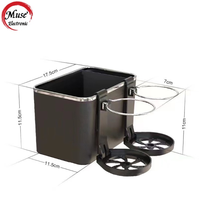 Hộp Đựng Đồ Dùng Đa Năng Gắn Tay Vịn Xe Hơi Kiểu Hoạt Hình Dễ Thương