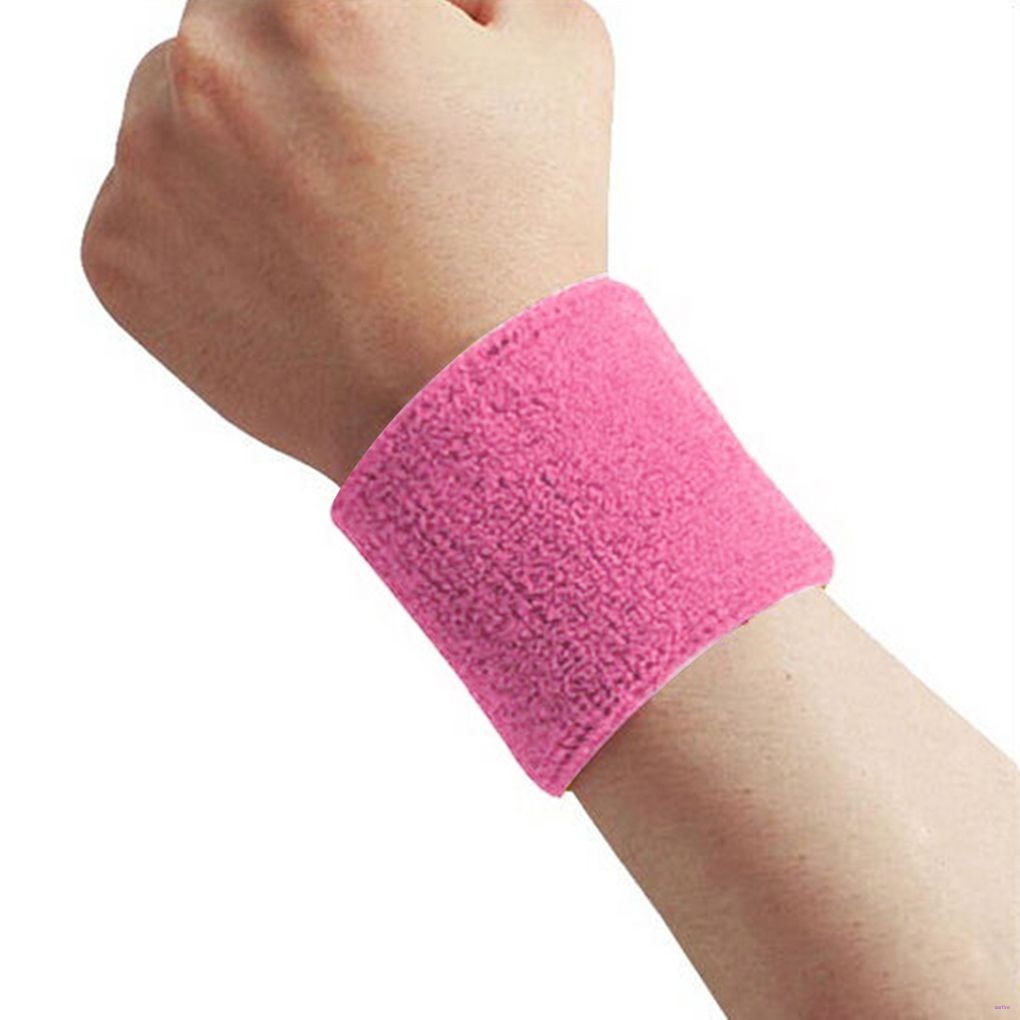 Băng đeo cổ tay cotton thấm mồ hôi tập thể thao yoga cho nam và nữ