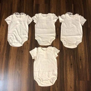 Body cổ ren bé gái HM Auth có sẵn