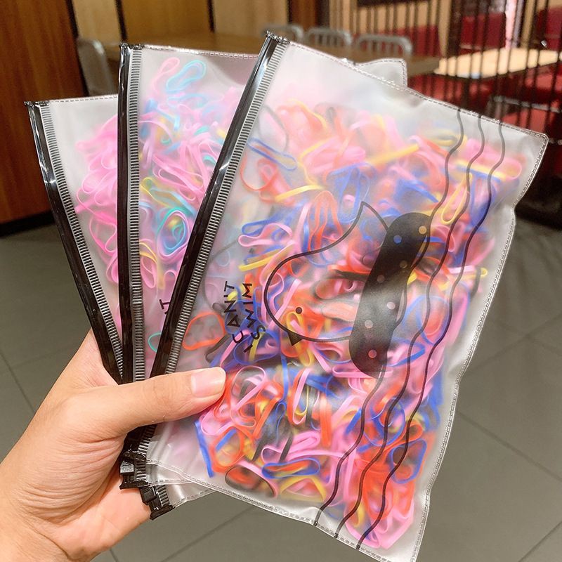 Set 500 Dây Chun Buộc Tóc Xinh Xắn Dành Cho Bé Gái