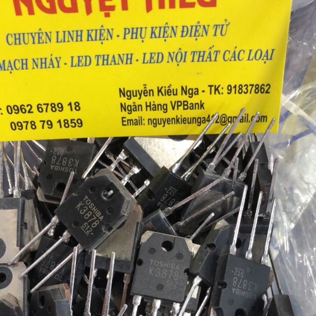 DEAL HOT - Sò mosfet K3878 cho thiết bị điện gia dụng.