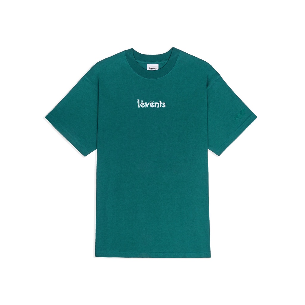 Áo Thun Levents Velvet Mini Popular Logo/ Dark Green